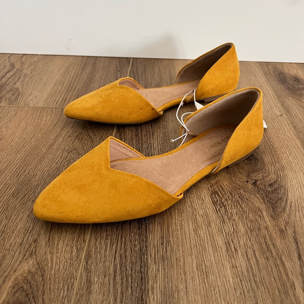 Old Navy Yellow Slip On Shoes size 8